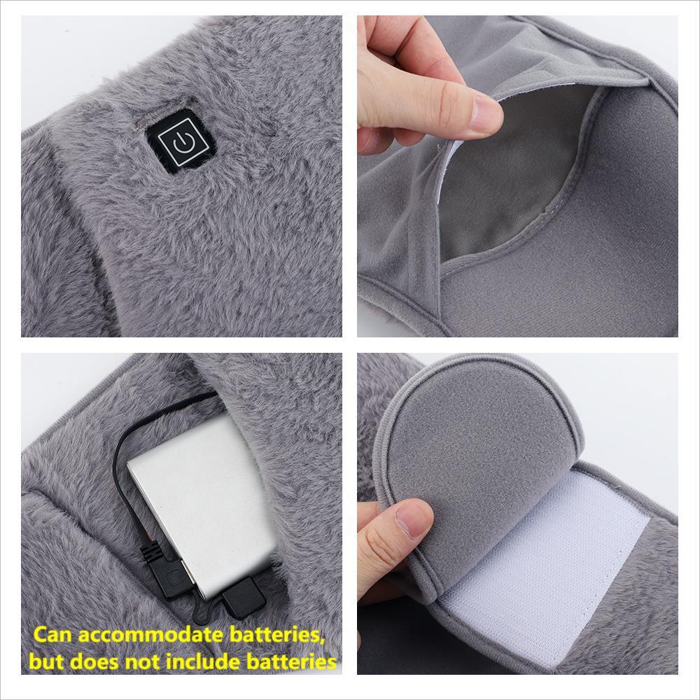 Heated Waist Belt, Graphene Heating USB Warmer, Winter Gift, Warm Christmas Present, Electric Heat Belt, Heated Wrap, No Charging Included