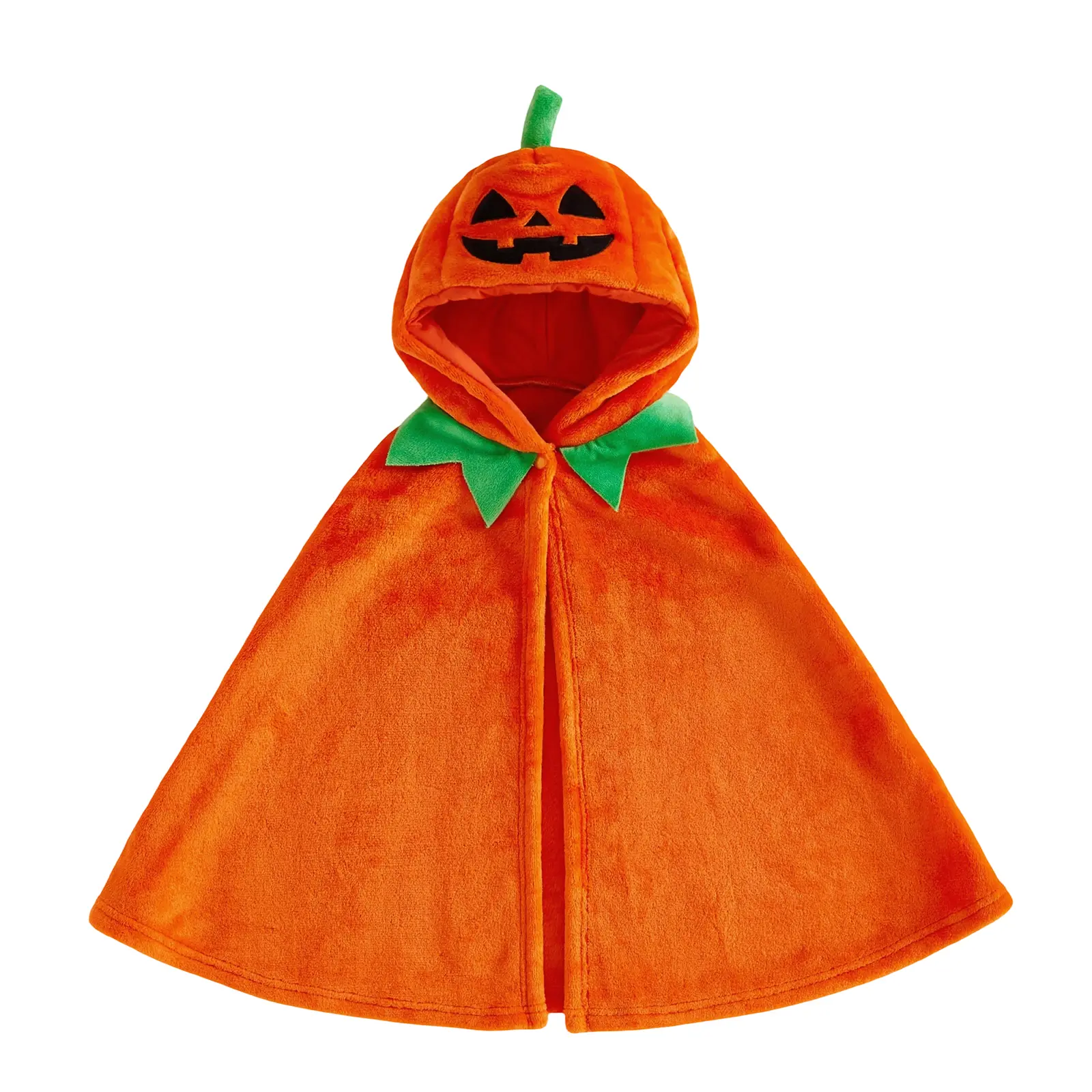 Meihuida Toddler Baby Little Boy Girl Cartoon Hooded Fleece Cape Pumpkin/Black Cat/Dinosaur Halloween Cosplay Poncho