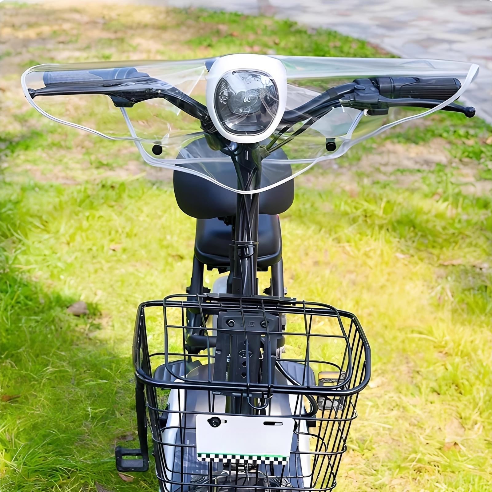 1pc Electric Vehicle Front Rain Cover, Center Console Dashboard Universal Handlebar Cover, Electric Vehicle Dashboard Rain Cover, Outdoor Riding Gear Cover