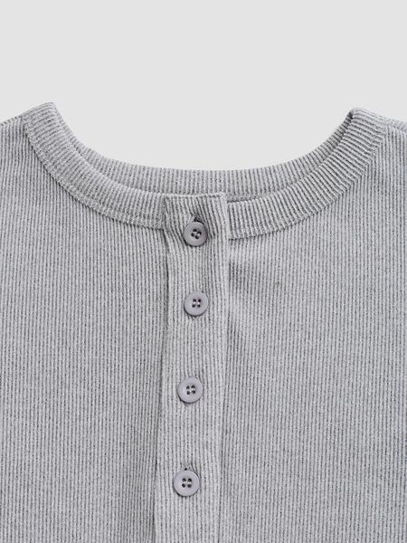 Women's Slim-Fit Long Sleeve Knitted T-Shirt Set, Elegant A-Line Skirt, Spring & Fall Fashion, Basic Style, Moderate Fabric