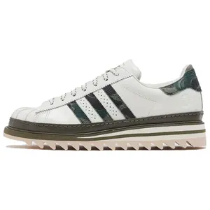 CLOT x BAPE x adidas Originals Superstar Men’s Comfortable Casual Sneakers in White Verifiable, with credentials and supporting global authentication