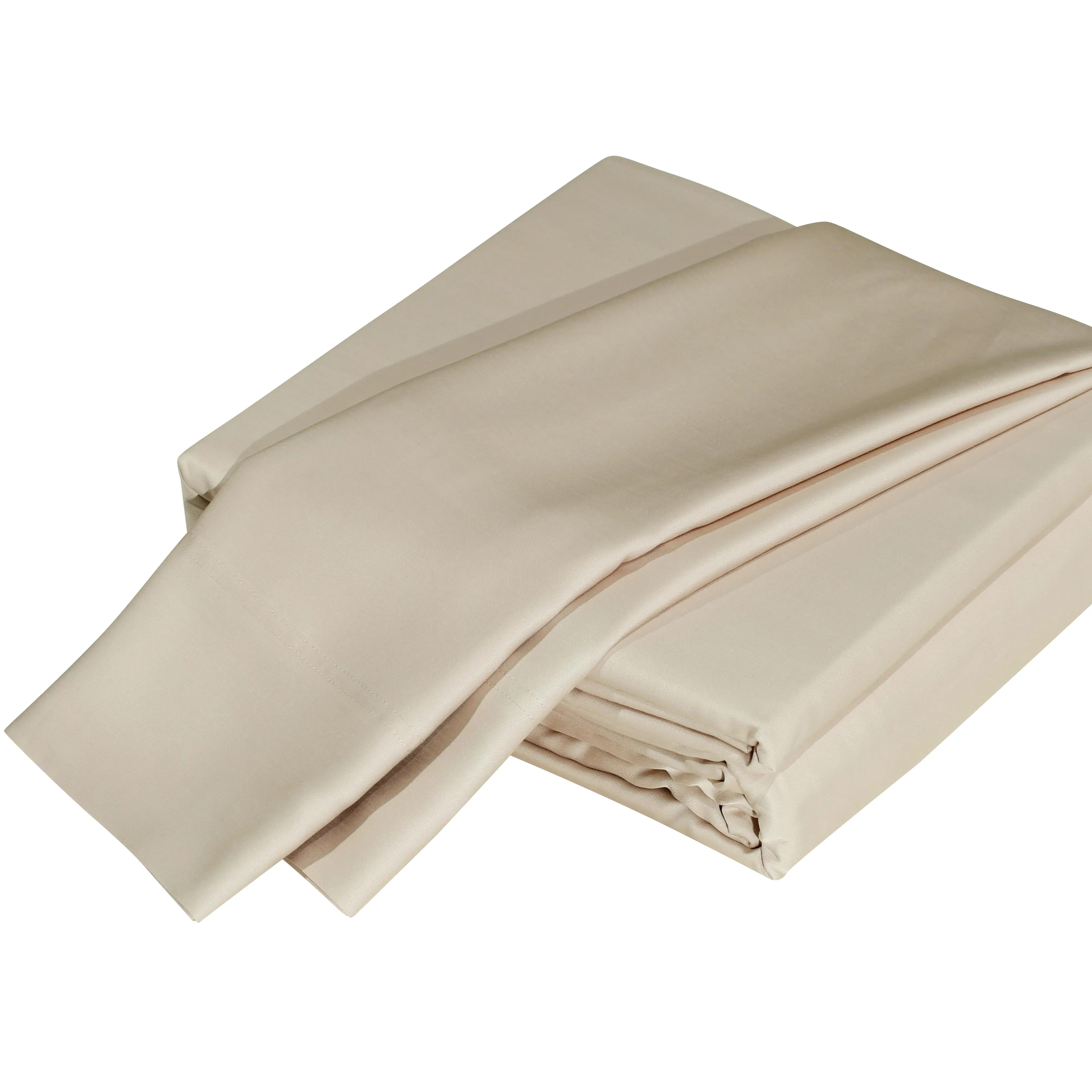 ARCH Premium Silky Soft 100% Eucalyptus-Derived Tencel Lyocell 4-Piece Sheet Set - Oeko-TEX Certified, Queen Size Bed, Linen Color, Breathable Soft Cooling Sleep Bedding for Home Bedroom, Hotel Luxury Gift Idea