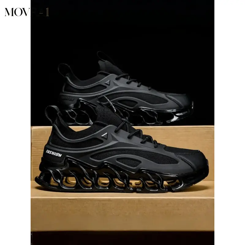 MOVRA1 Men's Breathable Mesh Sporty Running Shoes, Large Size Shock Absorption Sneakers, Outdoor Casual Style Trainers, Running Athletic Shoes, Shoes