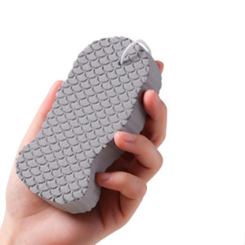 4PCS Super soft exfoliating shower sponge, reusable body exfoliating agent, gentle natural fiber shower sponge suitable for adults and children, providing a soothing exfoliating experience and a spa like enjoyment, Exfoliating Shower Scrubber