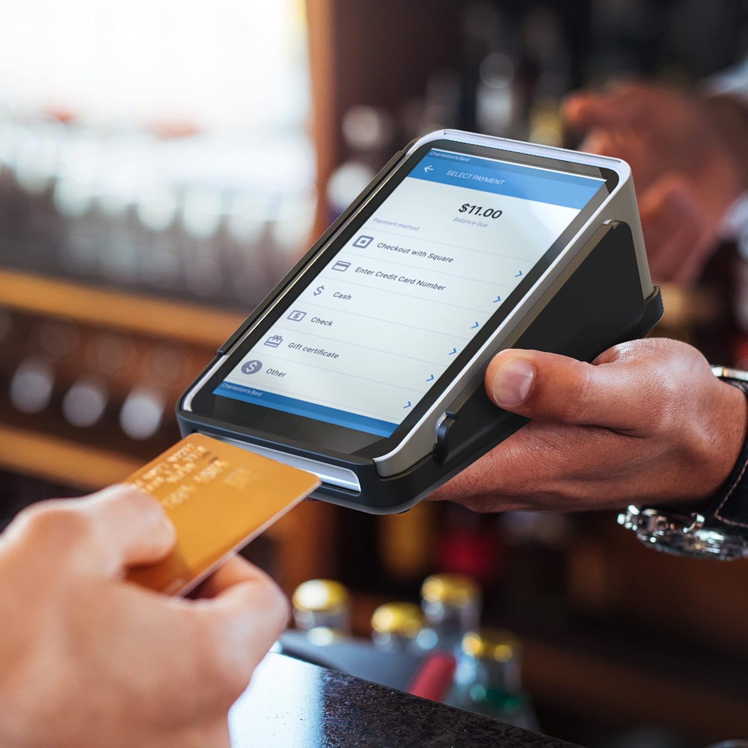 Protective Case and Screen Protector for Square Terminal Card Reader - Rubberized Hard Casing with Non-Slip Base and Tempered Glass (Products)