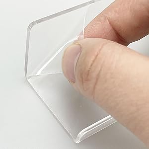 12 Pack Clear Vinyl Record Holder Wall Mount, Invisible Floating Acrylic Album Record Holder for Displaying Daily LP, CD Listening