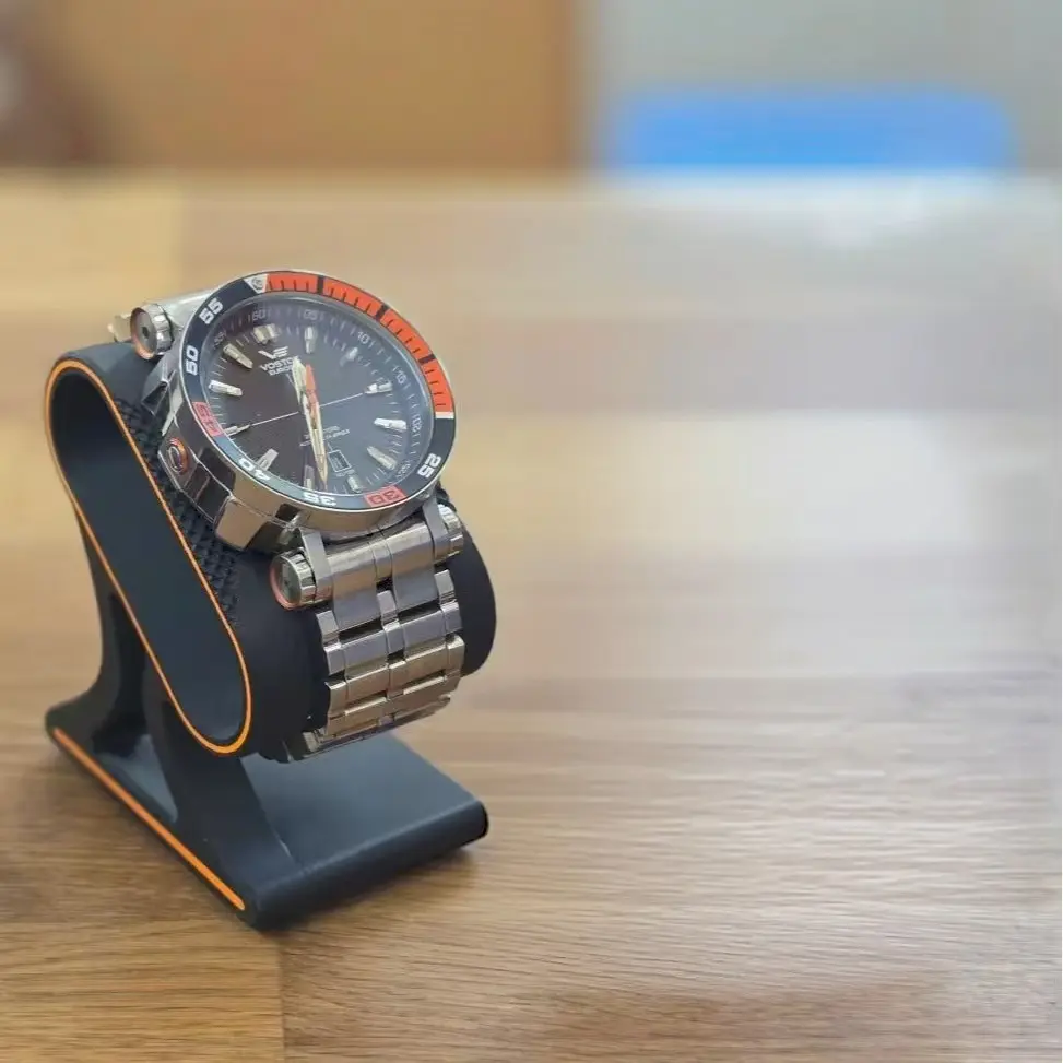 3D Printed Adjustable Creative Minimalist Watch Stand, Multi-Functional Display Storage Rack, Desktop Organizer for Watches