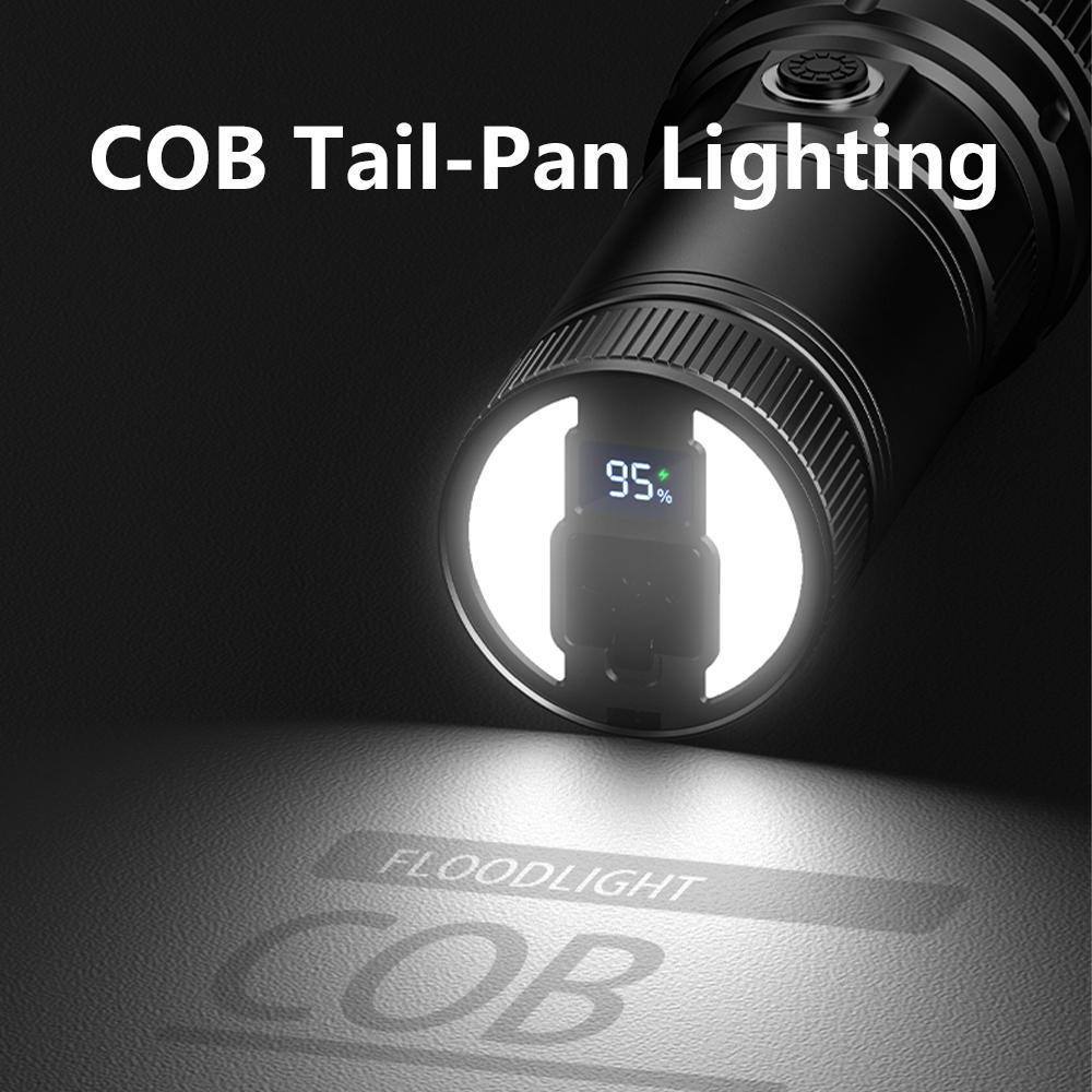 【DY-3041】Smilingshark multifunctional flashlight, four-color light source, high-capacity battery life, induction function, safe and worry-free, outdoor adventure necessary