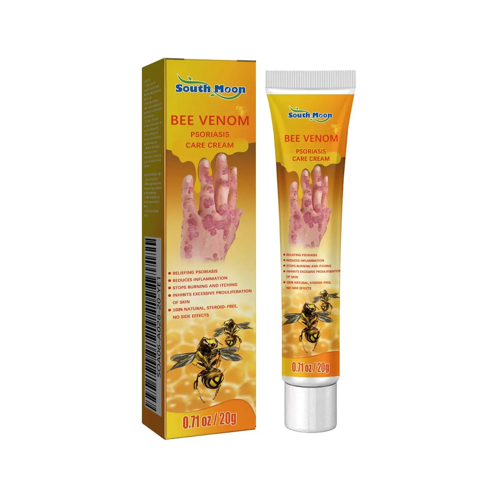 South Moon Effective Moisturizing HandCream Body  for Men and Women skin repair eczema-free comfortable use Gradual Illuminating Tan whole Urea Hydrating Healing  comfort zone cream tang low sun glow gel organic hand varicose vein relief cream