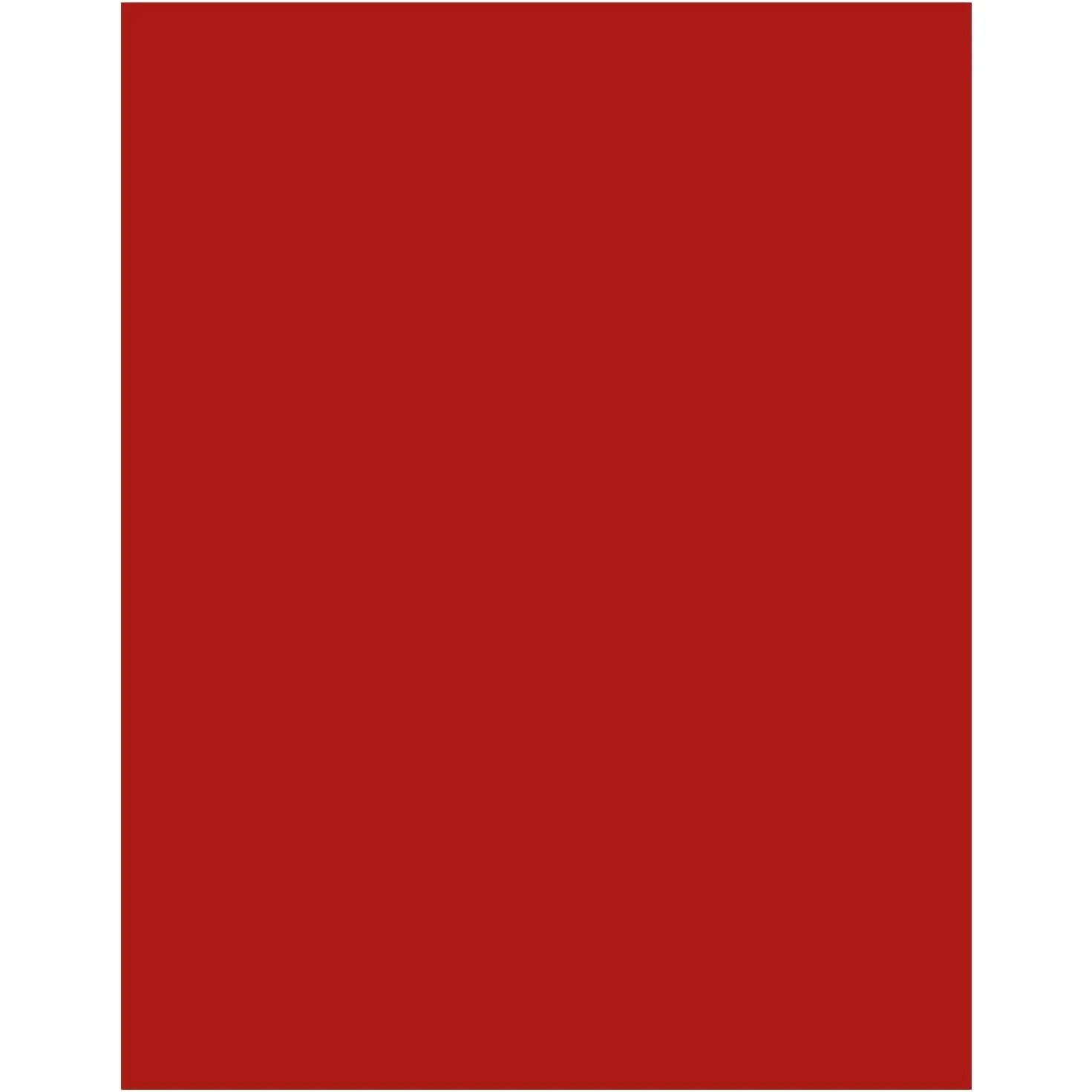 Heavyweight Red Cardstock Thick Paper, 100 Sheets (300 GSM) 8.5 x 11 Inches for Arts and Craft Drawing DIY Projects