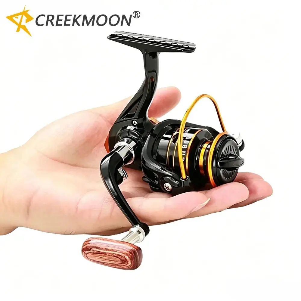 Mini 800 Series Small Spinning Fishing Reel Ultra Lightweight Metal Coil 5KG Max Drag Winter Ice Lure Saltwater Freshwater Wheel