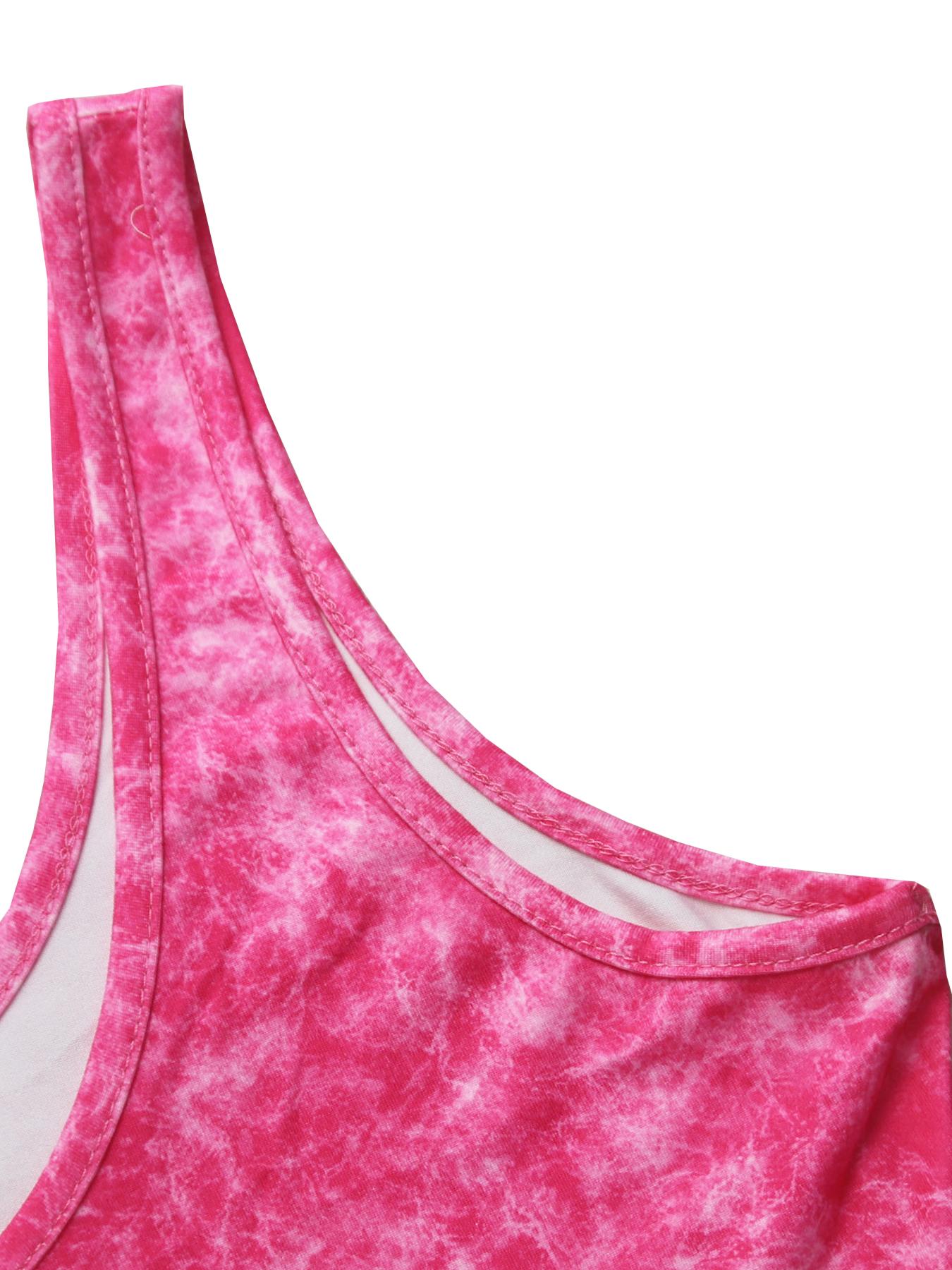 Women's Solid Scoop Neck Tank Dress, Casual Sleeveless A Line Short Dress for Party Club Wear, Back To School Outfits, Basic Minimalist Womenswear, Ladies Summer Clothes, Elegant Sleeveless Dress, Neon Dress