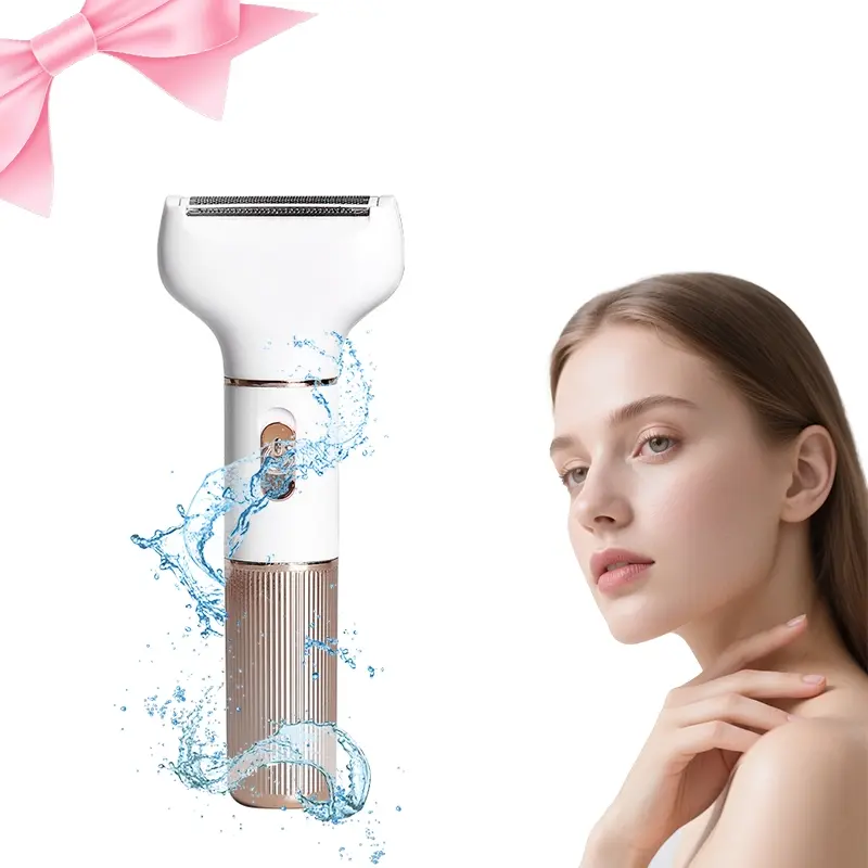 New electric multifunctional full body women's shaver USB portable nose hair and eyebrow trimmer electric painless hair removal device, holiday gift