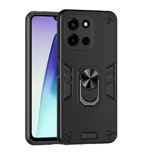Magnetic Case for Oneplus Nord 6/turbo 6/6v/nord Ce 6, 360° Magnetic Ring, Shockproof Back, Upright Kickstand, Protective Phone Case