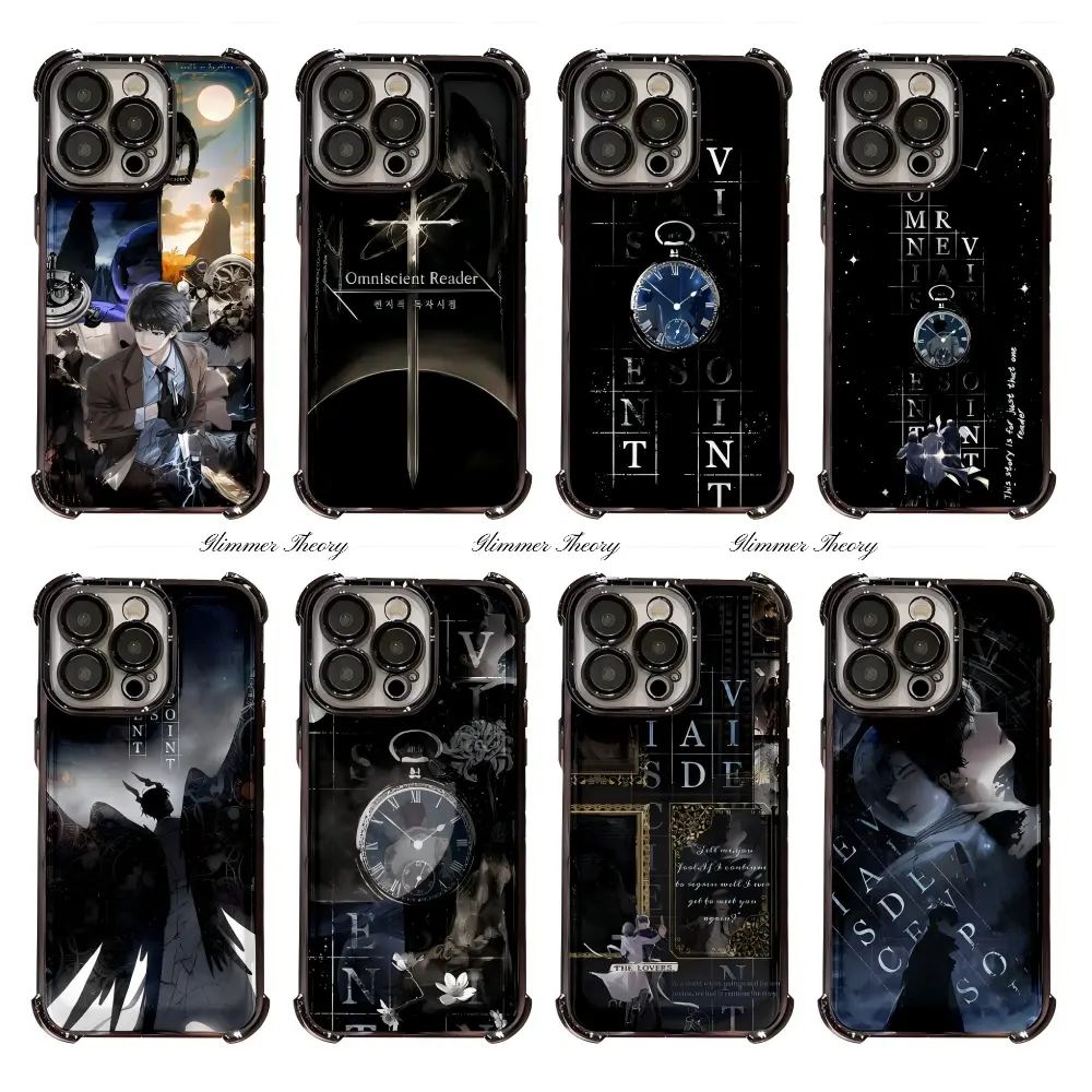 Hot Novel ORV Omniscient Reader Viewpoint Phone Cases For iPhone 17 Promax Pro Air 16 Plus 15 14 13 12 11 Black Transparent Shockproof Protective Cover Casing Birthday Holiday Gift