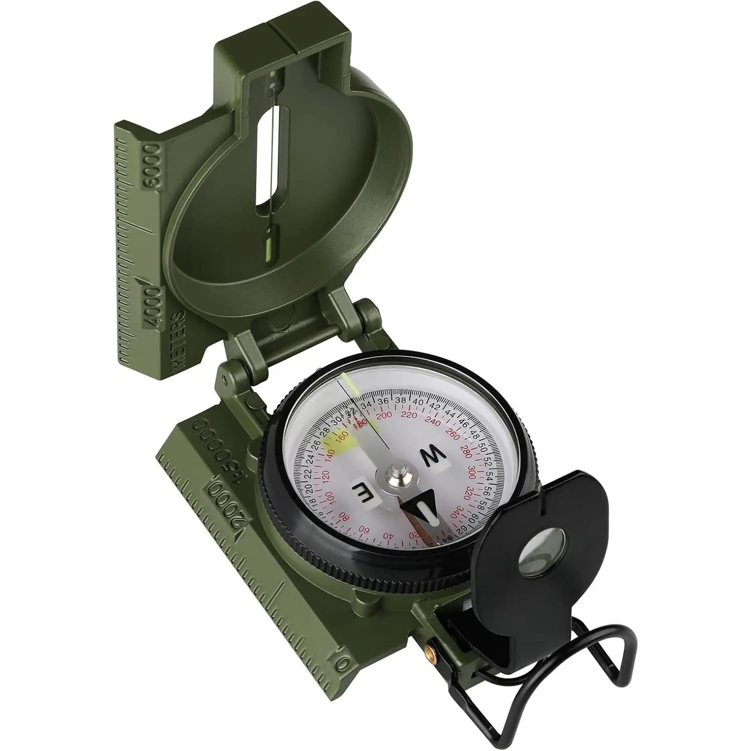 Compass, Sighting Navigation Compass for Hiking, Camping