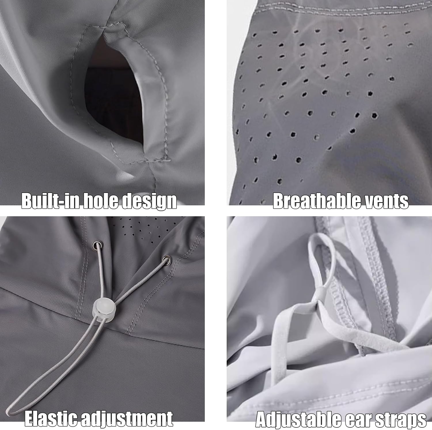 3 Packs Cooling Summer Balaclava Face Mask for Men Women, Breathable Holes UV Protection Sun Face Shield, Dustproof Full Head Mask for Fishing Motorcycle Cycling Hiking, Adjustable Outdoor Sports Gear.