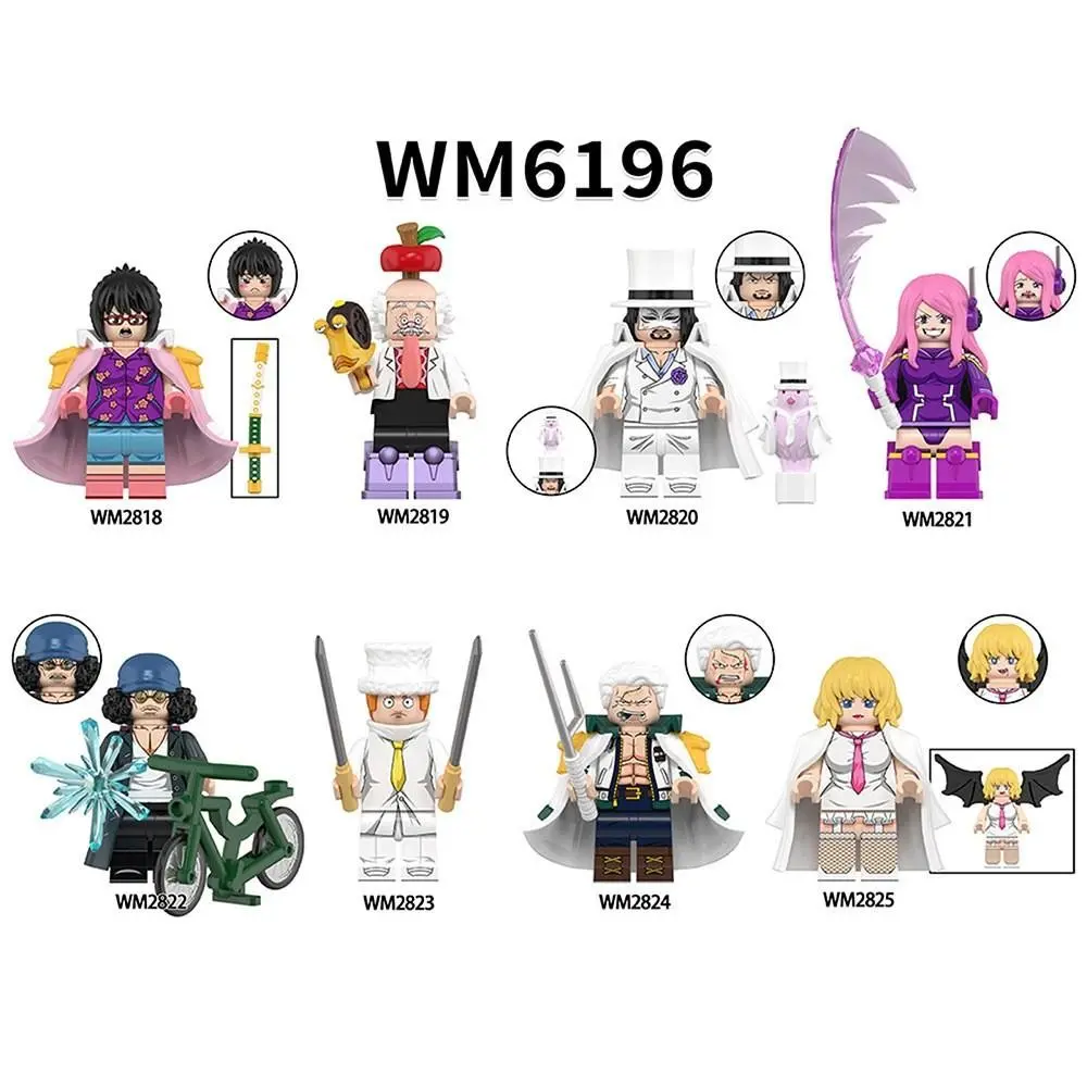 Anime Series Small Particle Building Blocks Figure Toy, Assemble Figurines, Educational and Fun Kids' Puzzle Game, Perfect Gift for Children