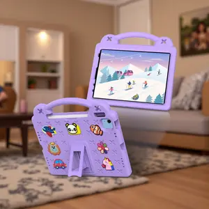 Fun & Safe Kids iPad Case!  Shockproof Cover with Stand & Handle for iPad A16 11 2025, Air 11, Pro 11 2024, Air 4/5, iPad 10 2022 - Shockproof & Easy Carry