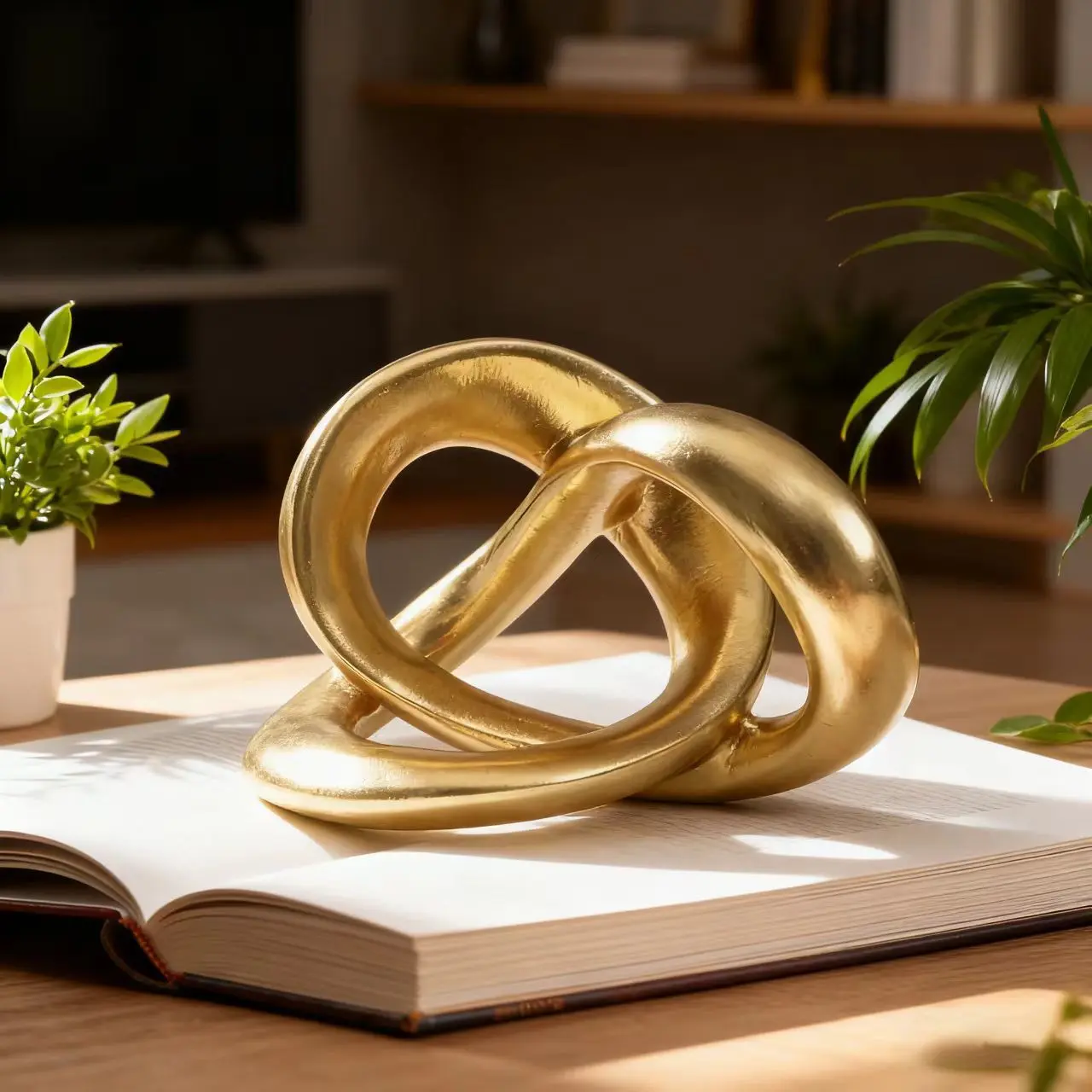 7.8 Inch Minimalist Art Display, Creative Home Office Desk Decor, Modern Home Decoration, Room Decoration, High-End Office Ornament, Elegant Desktop Accent Piece