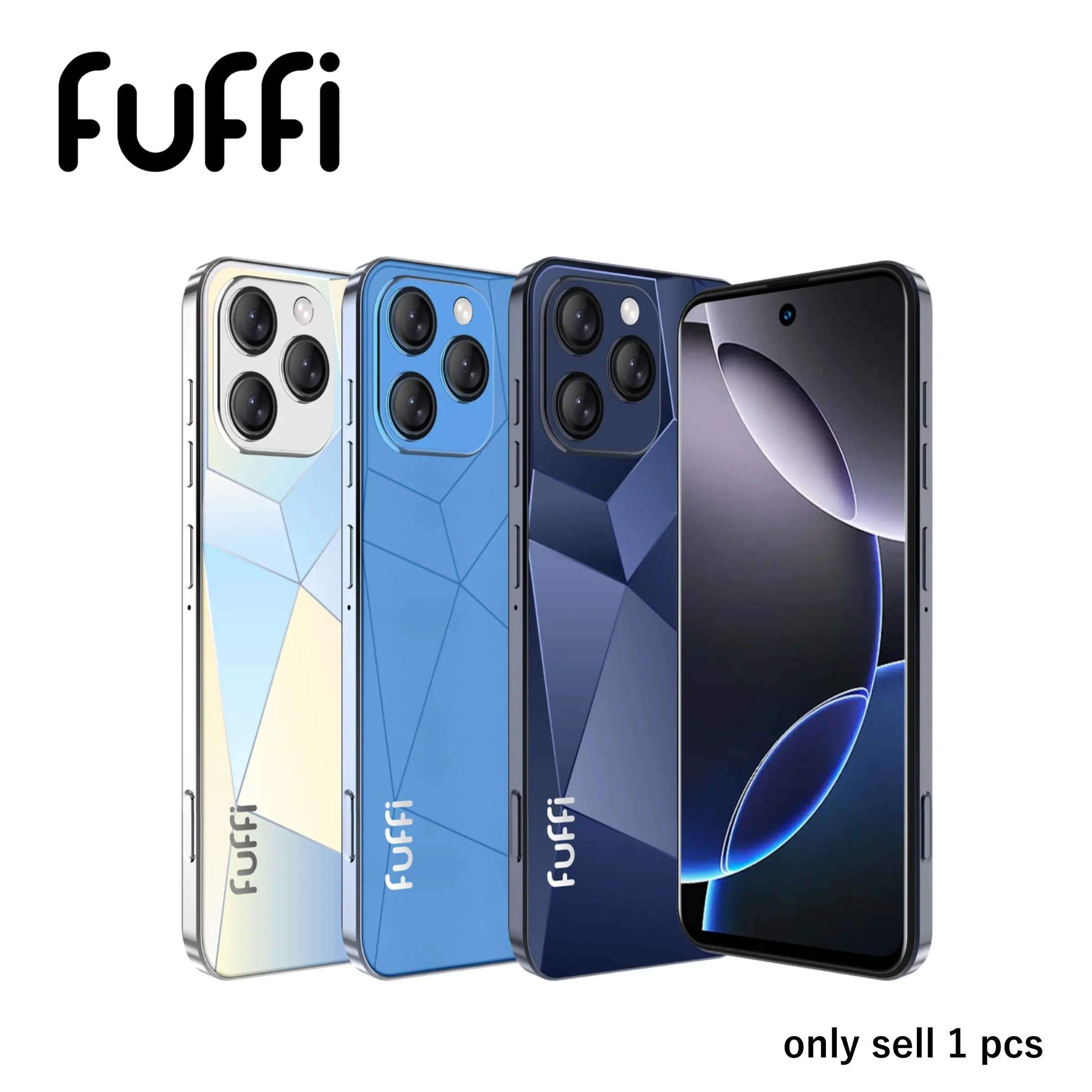 FUFFI-4+64GB ROM,Smart Phone, 6.56 Inch Screen, Unlocked 4g Network, Android 12.0,3800mah Battery, Dual Sim, Fashionable Mobile