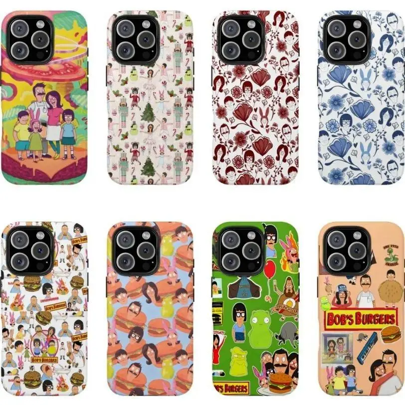 JIACC Fun & Quirky Hamburger-Shaped Phone Case – Compatible with iPhone 11–17 Pro Max/Plus and Samsung Galaxy S23–S25 Series