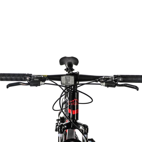CamPingSurvivals 26 Inch 21 Speed Explorer Red Black Mountain Bike