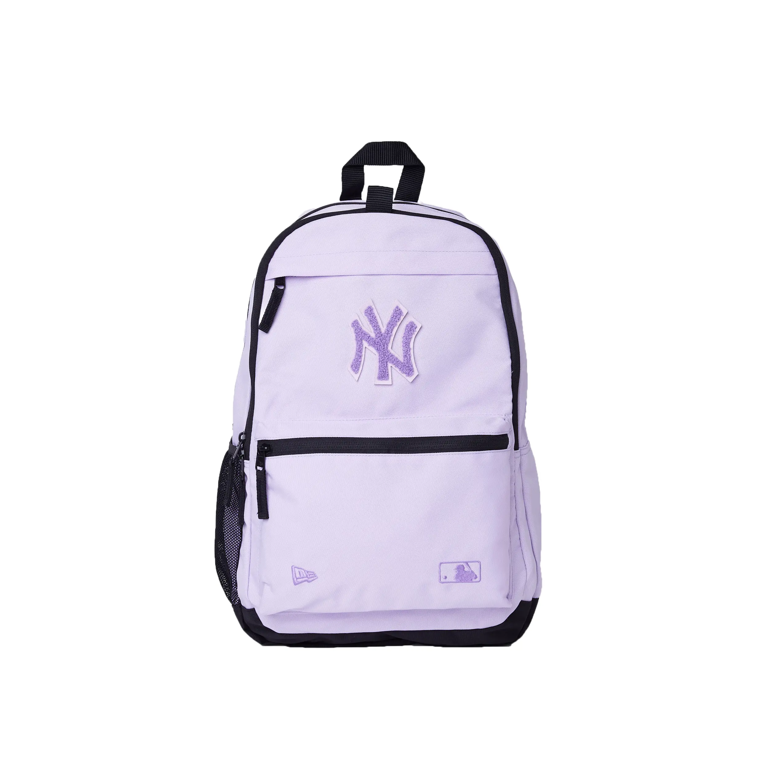 New Era MLB New York Yankees Backpack for Students and Couples – Casual Style in Light Purple