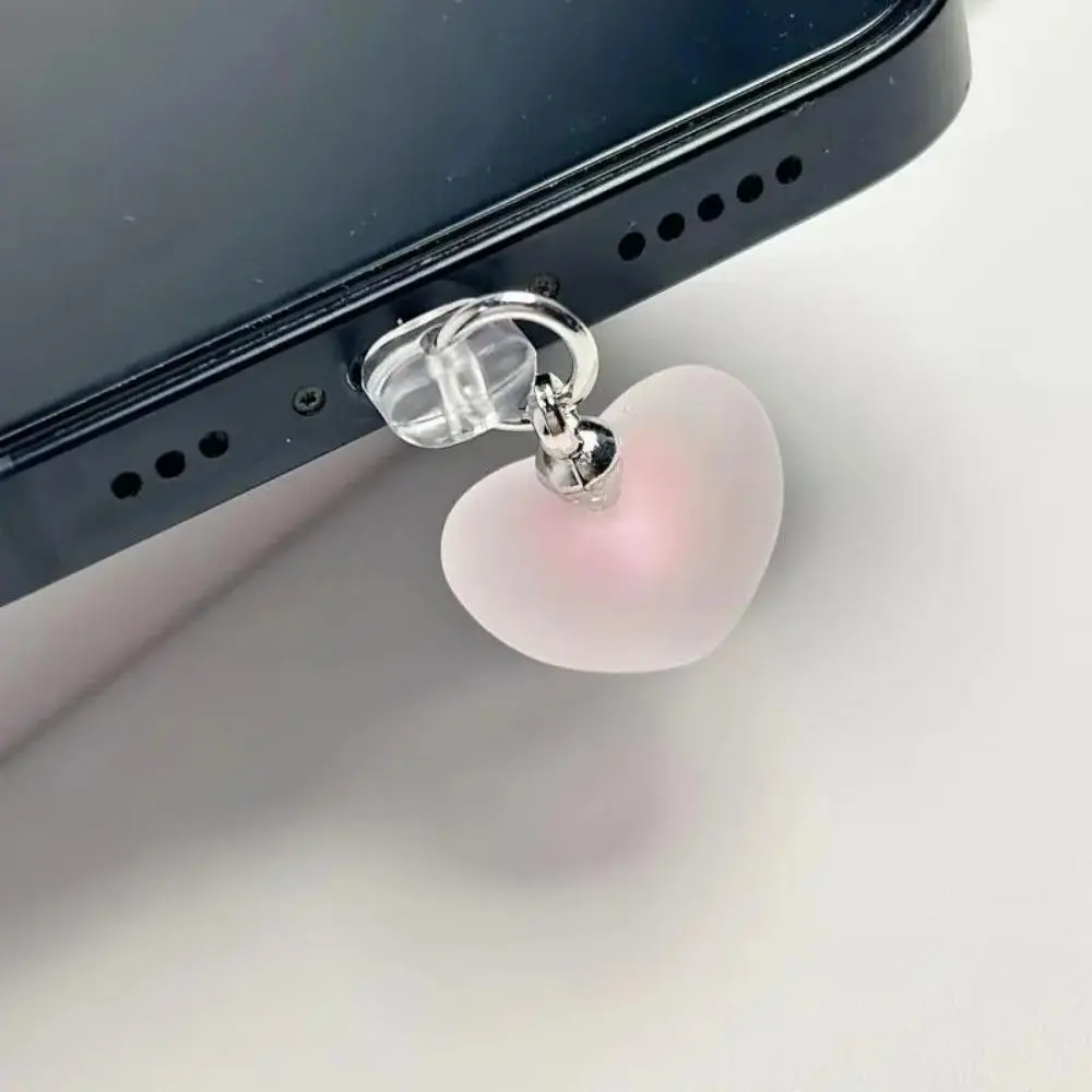 Sweetheart Dust Plug Duo | 2pcs Heart-Shaped Anti-Dust Protectors (3x1.8cm) for iPhone & Type-C | Cute Phone Charm & Port Decoration | #PhoneBling #CuteTech #HeartAesthetic #TikTokMadeMeBuyIt #GadgetDecor #ValentinesGift