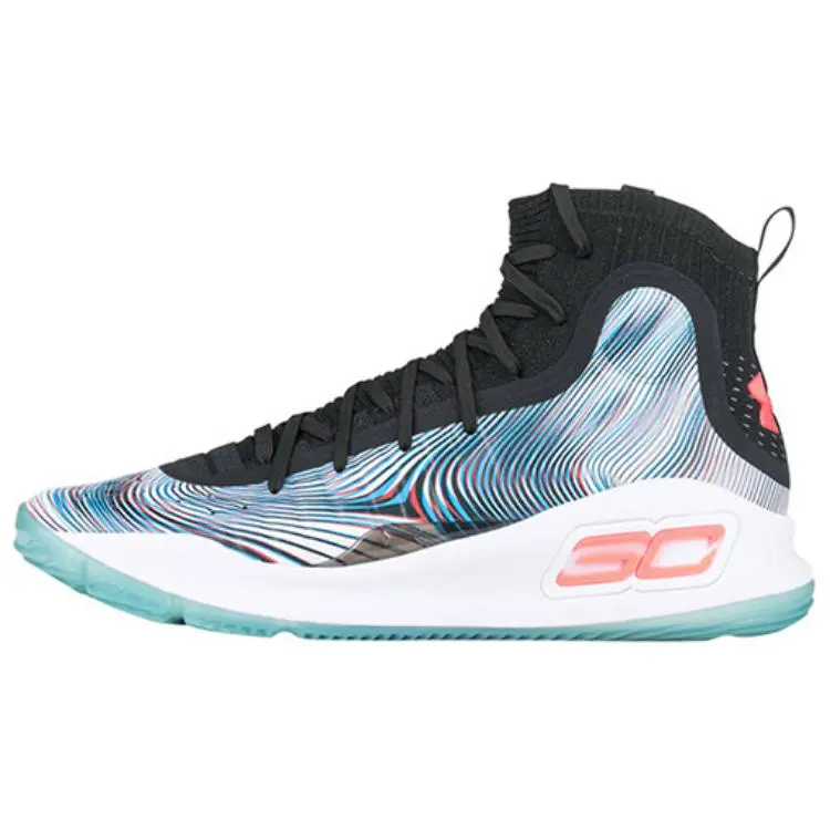 Under Armour Curry 4 Men's High-Top Performance Basketball Shoes with Comfortable Fit and Cushioning Verifiable, with credentials and supporting global authentication