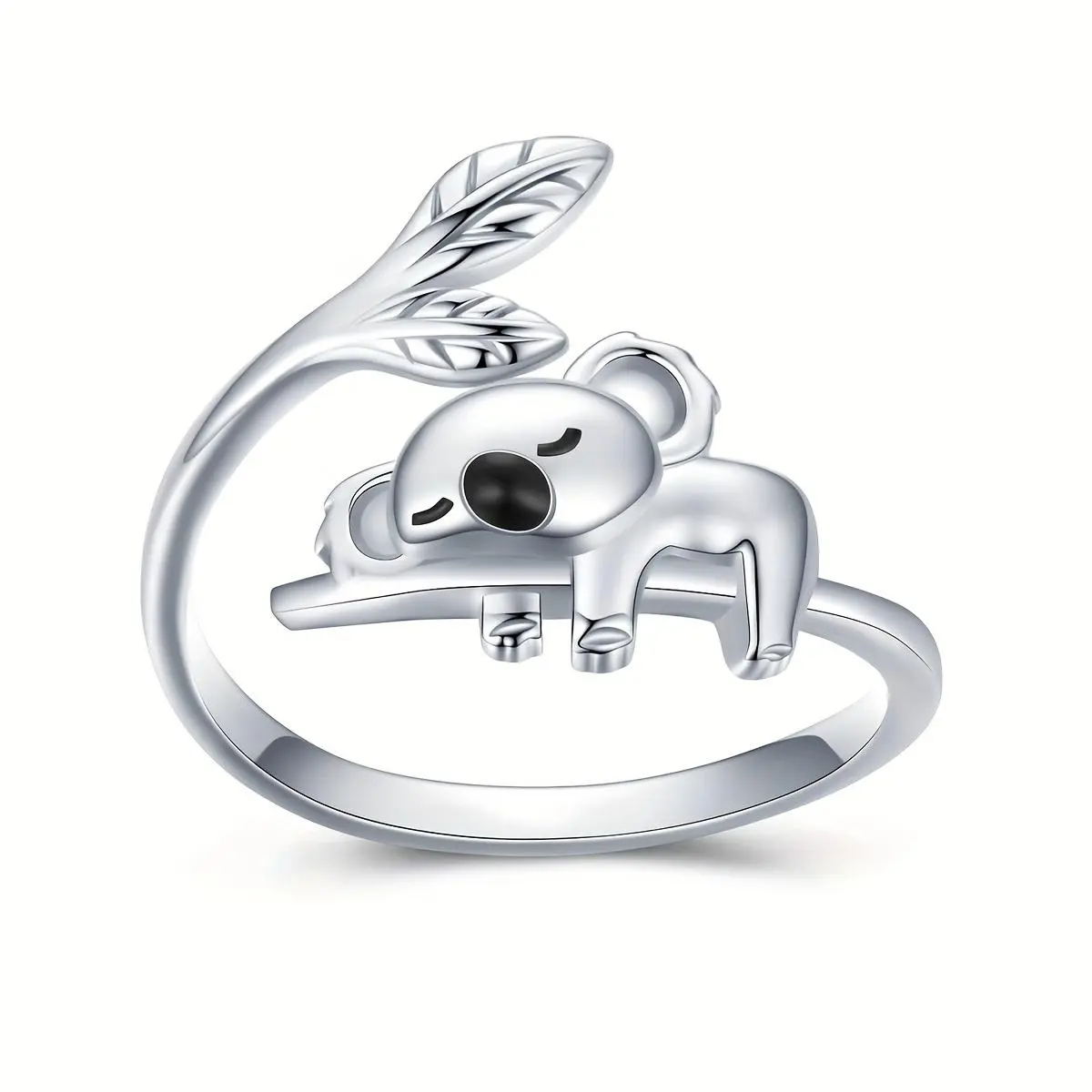 [Koala Leaf Ring] New Fashionable Cute Koala Leaf Ring