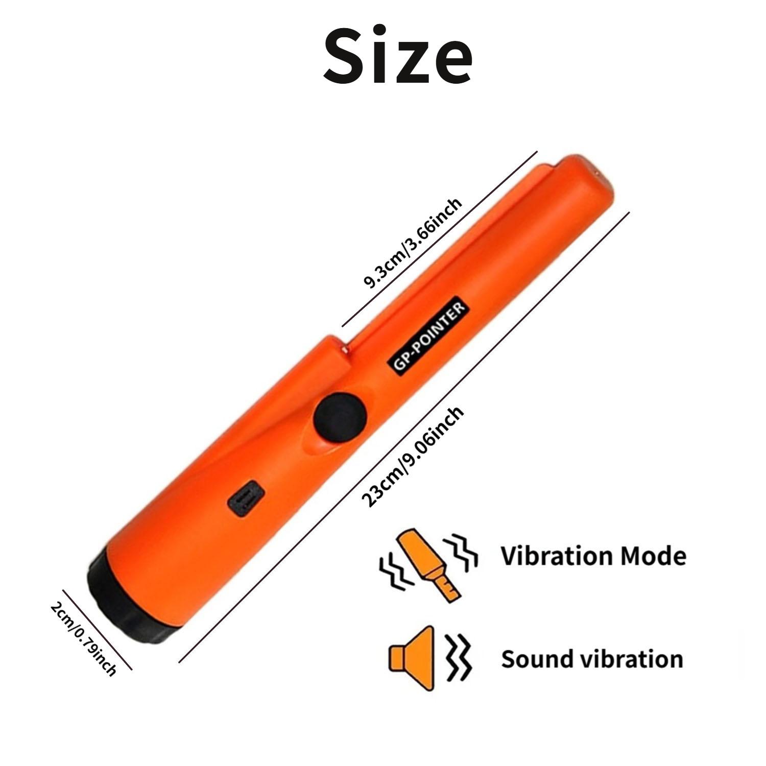 Portable Metal Detector, 360 Degree Scanning Handheld Precision Locator, Outdoor Portable Metal Detector, Suitable for Various Environmental Detection Needs, Metal Detector Pinpointer