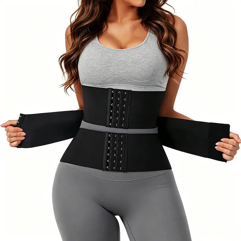 Women's New Seamless Underbust Waist Trainer - Adjustable Compression Control Shapewear, Hourglass Hooks Cincher, Tummy Control Girdle Belt, Plus Size Sports Shaper, Compression Adjustable Shapewear