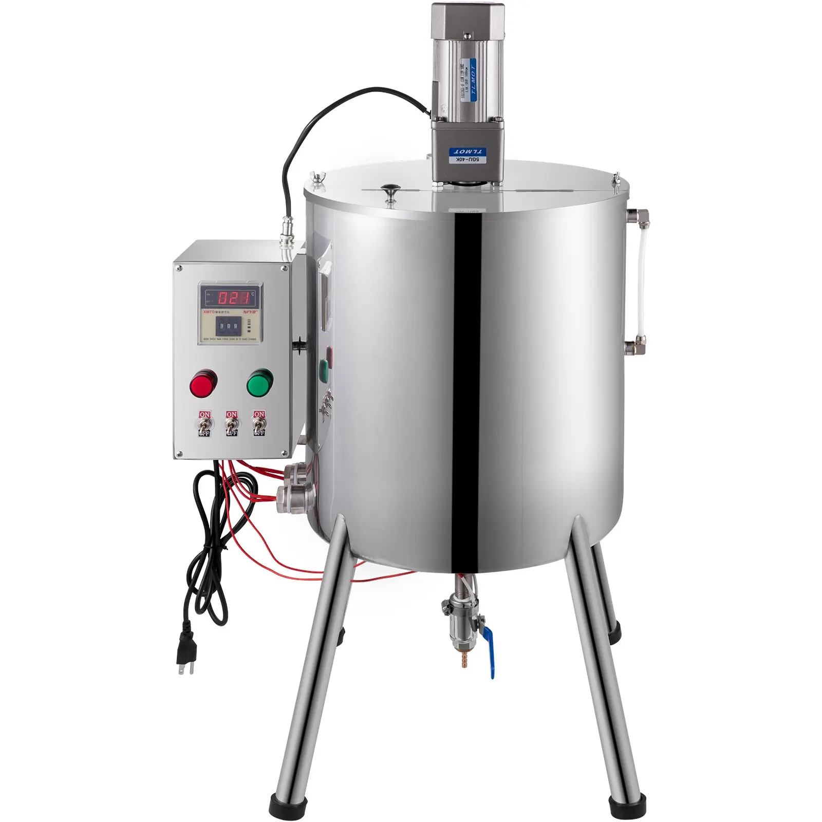 【Summerfinds】VEVOR Heating Mixing Filling Machine, 30L/7.9 Gal Lipstick Filling Machine, 35W Lipstick Filler, Heating and Stirring Filling Machine with Stirrer for Cosmetics, Drink, Lipstick, Wax and Nail Polish