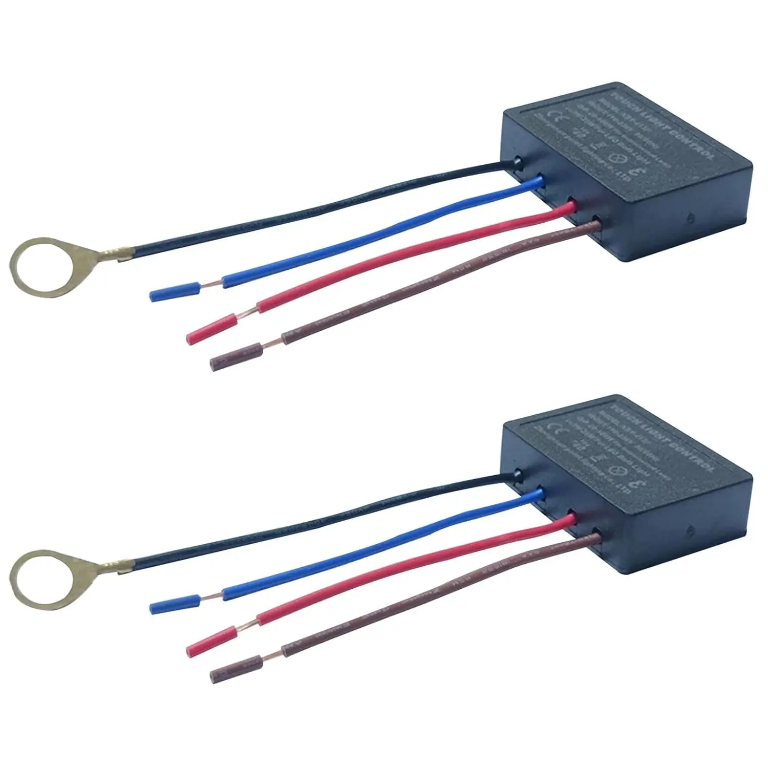 3 Way  Sensor Dimmer,  Light Dimmer  Control Sensor,  lamp Repair Kit Control Module, Lamp Desk Light ,  Sensor(Size:2pcs)