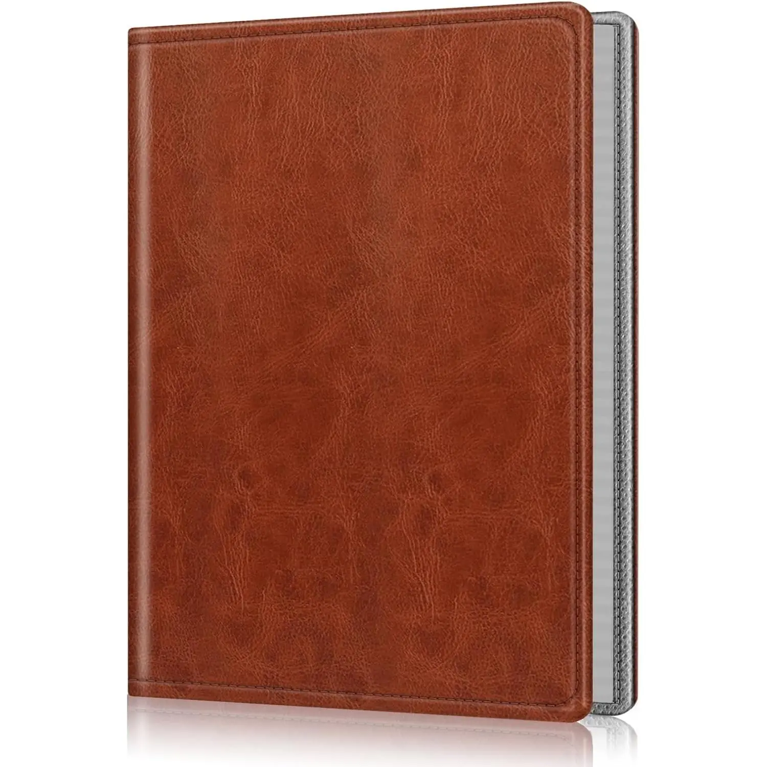 Photo Album 5x7 Photos, 52 Pockets Small Capacity Wallet Albums Book | Vegan Leather Cover, 5X7 Picture Keepsakes, Family/Wedding/Travel Memory Book, For Boys Girls Art Work, Vintage Brown