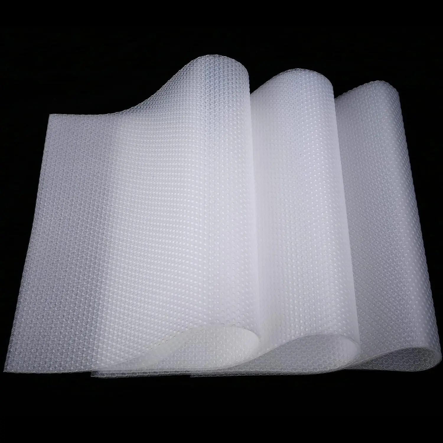 8 PCS EVA Refrigerator Liners for Shelves, Washable Cuttable Waterproof Fridge Shelf Mats Drawer Table Placemats (Clear)Gift