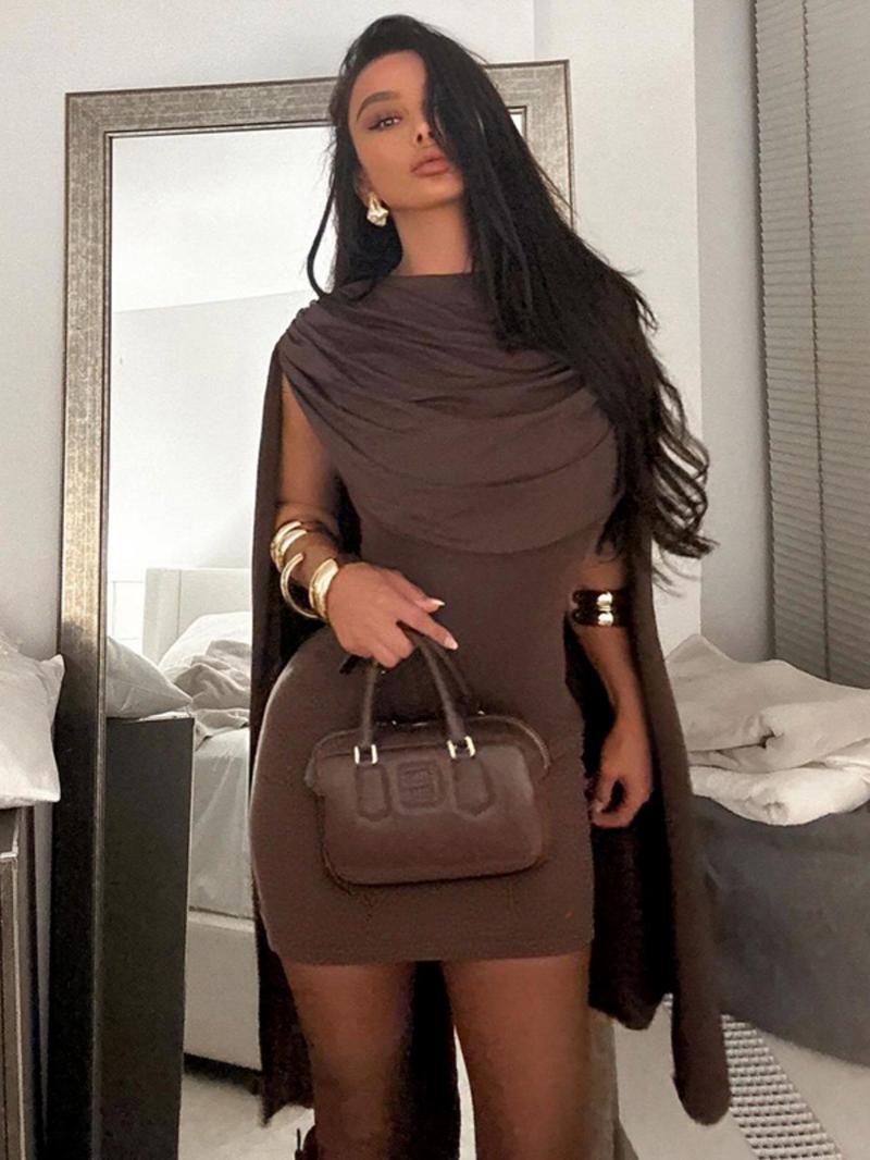 Women's Plain Dress, Elegant Sleeveless Short Dress for Party Club Dating Formal Wear, Ladies Clothes