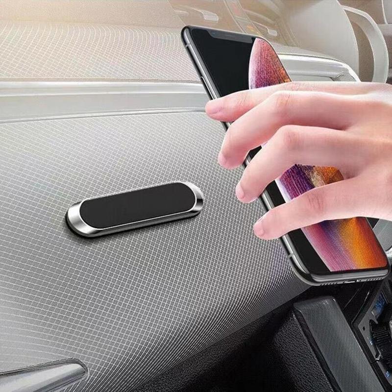 Magnetic Car Phone Holder, Self-adhesive Non-slip Car Phone Holder, Universal Car Mobile Phone Holder for Dashboard, Car Accessories, Cell Phone Car Mount, Universal Smartphone Holder