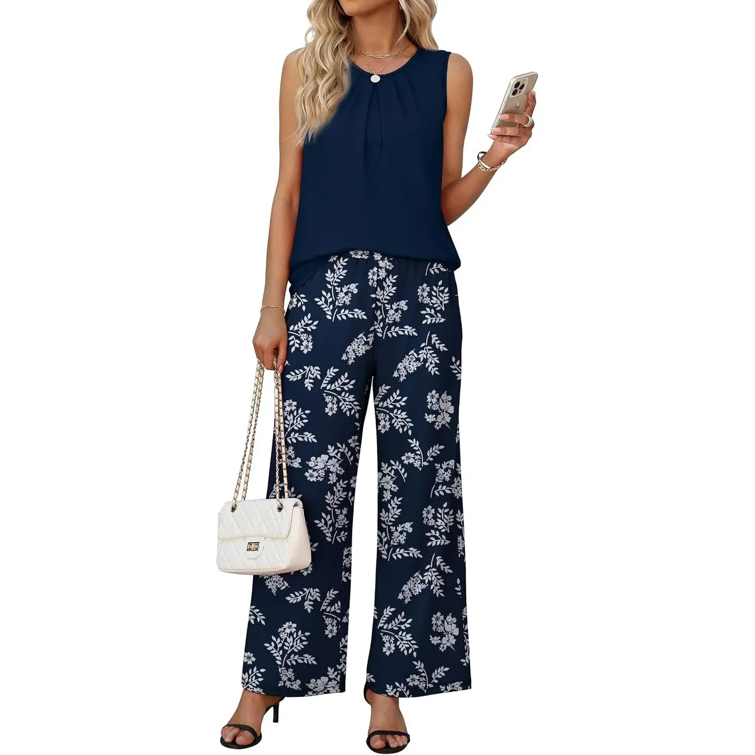 Two Piece Sets for Women Summer Outfits Lounge Sets Beach Vacation Clothes Travel Airport Matching Clothing