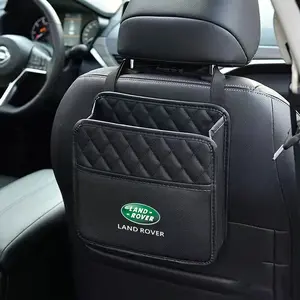 Foldable Portable Car Trash Can Organizer Bag, Seat Back Storage Bag for Land Rover Lr4, Range Rover Sport, Freelander 2, Discovery