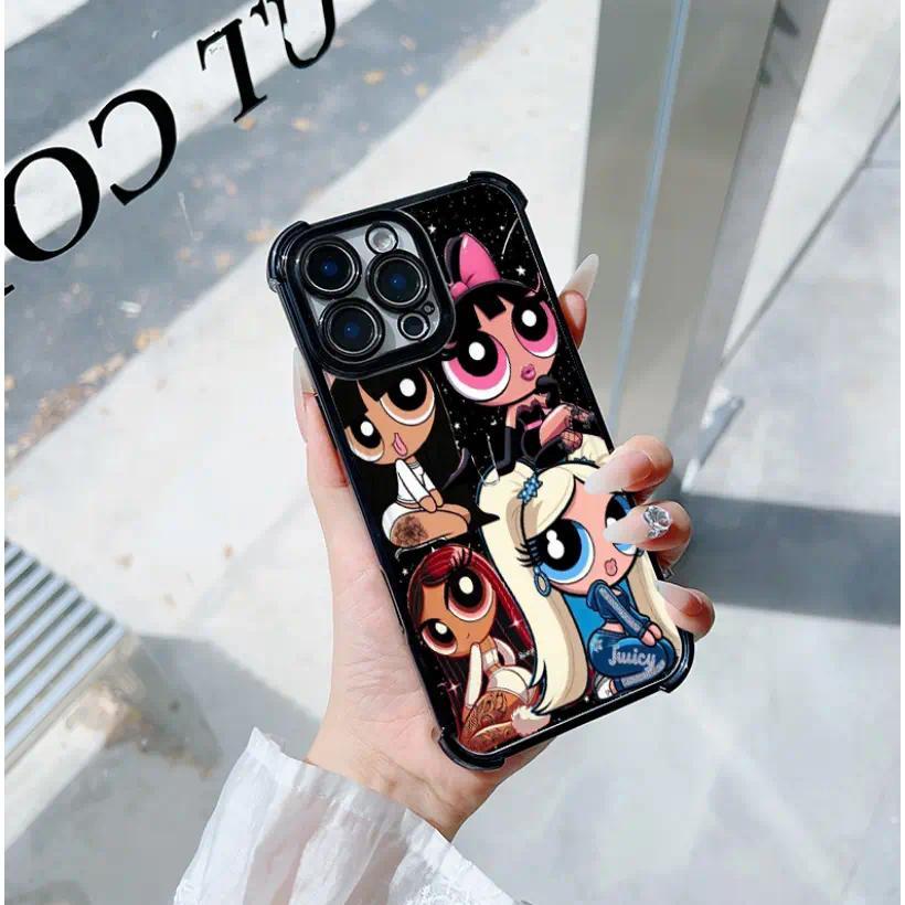 Anime P-Powerpuff Y2K G-Girl Fashion Shockproof Phone Case,For iPhone 17 Air 16 15 14 13 12 11 Pro Max Plus Samsung S26 S25 S24 S23 S22 Plus Ultra Multiple Options Available Holiday Gifts and Fashion Items