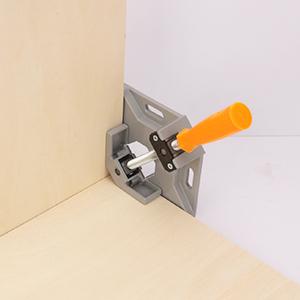 4 PCS Corner Clamps for Woodworking, 90 Degree Angle Clamps, Swing Jaw Aluminum Frame Clamps for Precise and Easy Fixing