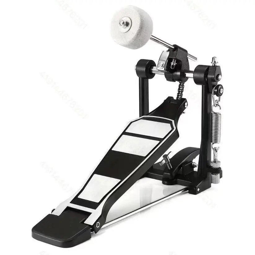Bass Drum Pedal, Dual Chain Drive Foot Pedal with Durability for Percussion Instruments, Large Drum Set Pedal, Bass Pedal Hardware, Drum Set Accessories