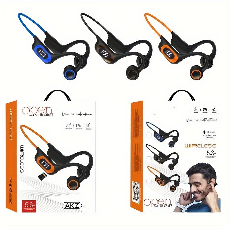 Open-Ear Bone Conduction Wireless Headphones, Sweatproof with Built-in Mic and TF Card Slot - Ideal for Running, Gym, Hiking, and Cycling, Gym Headphones noise cancelling airpods 4 cases short throw portable smart projector