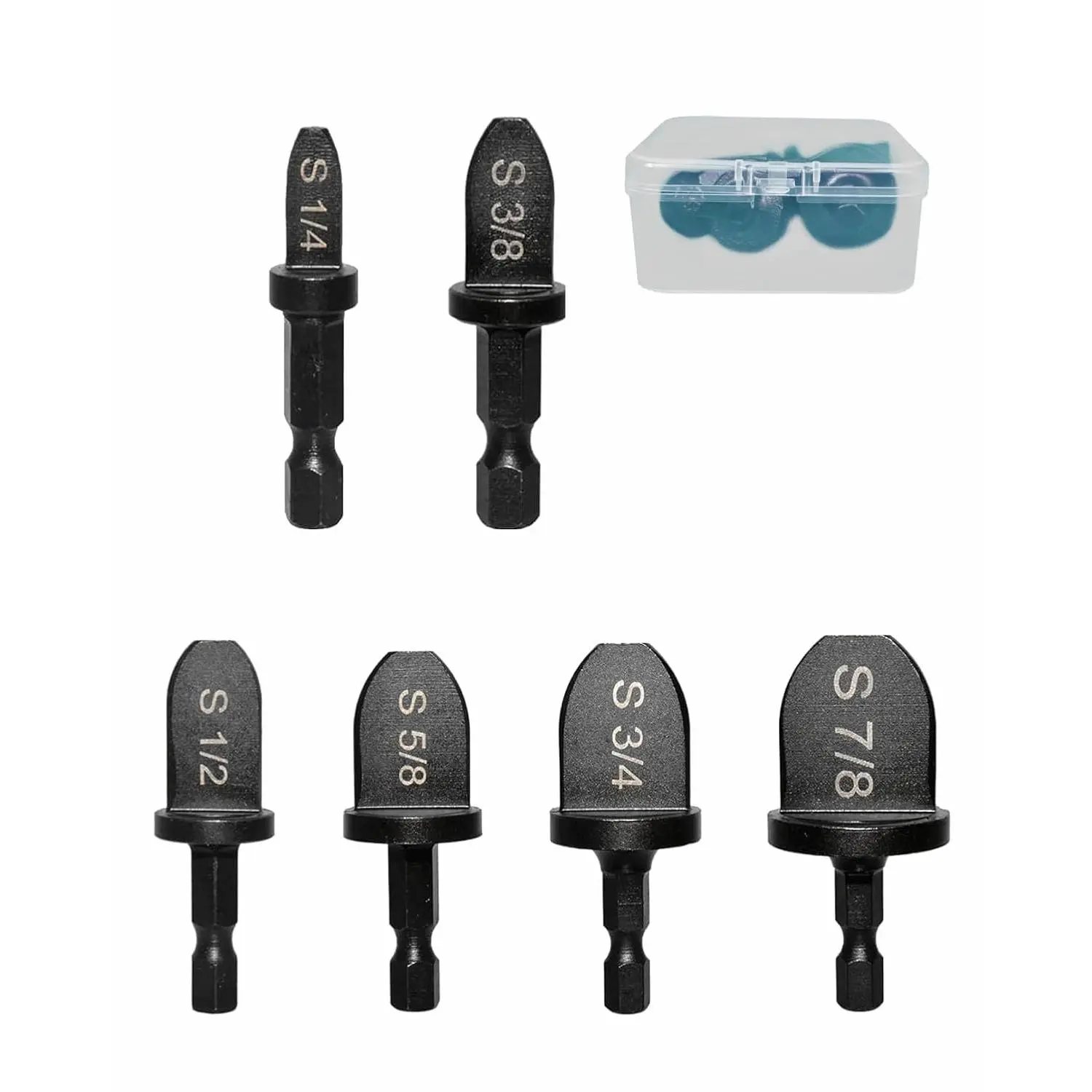 Tube Expander,HVAC Repairing Pipe Swaging Tool,Tube Expander Tool for Expanding Pipe Sizes 1/4'',3/8'',1/2'',5/8'',3/4'',7/8",Copper Pipe Expander Tool for HVAC Air Conditioner Repairing