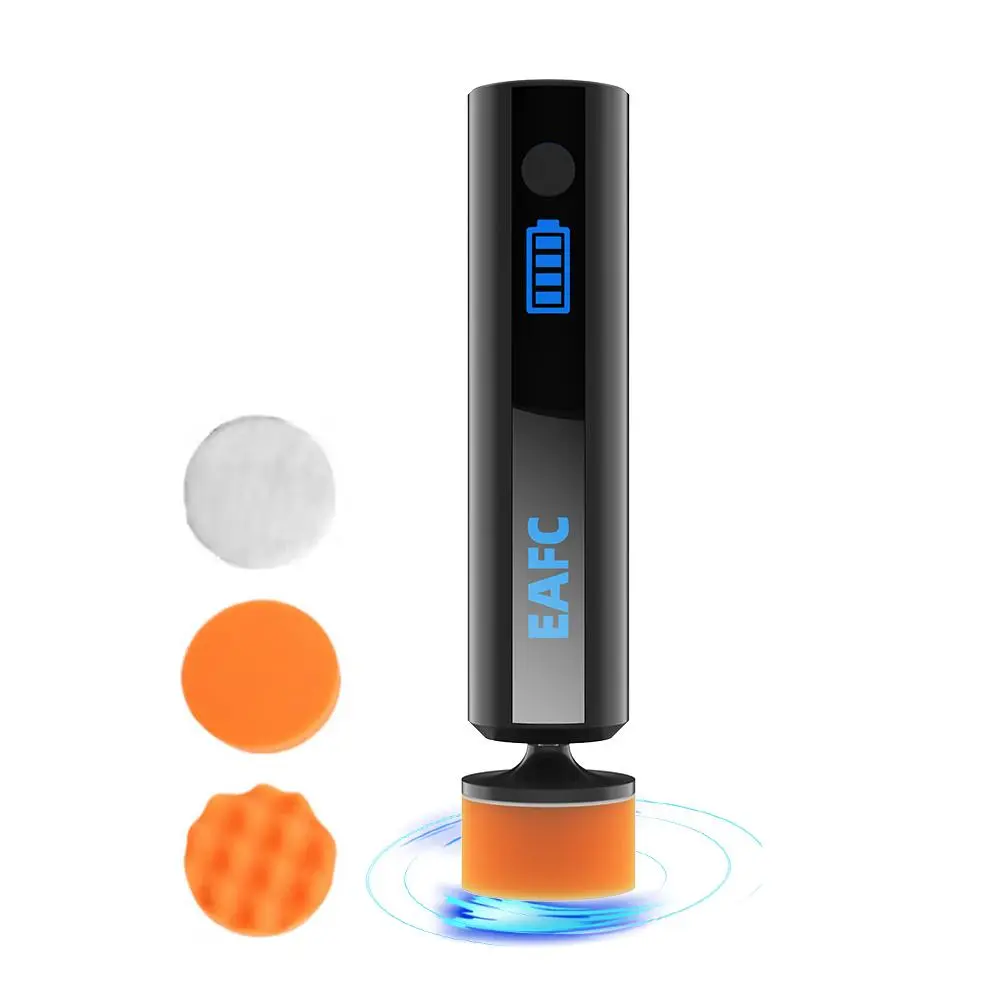 EAFC Portable Car Polisher Handheld Wireless Polisher AUTO Polishing Waxing Repair Machine PowerTool for Car Cleanig Waxing Repair Car