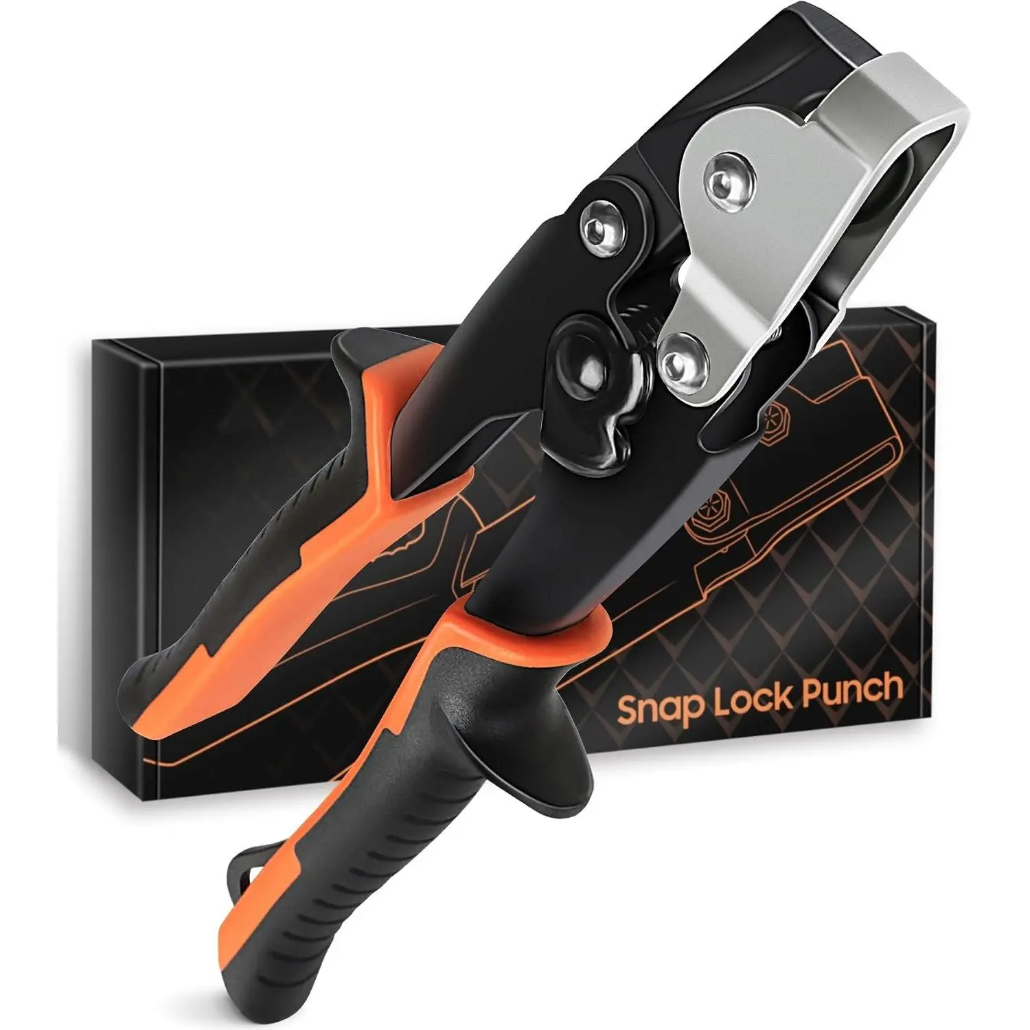 Snap Lock Punch, Gutter Crimping Tool for Sheet Metal, Heavy Duty Gutter Tool for Vinyl and  Siding, End Cap  for Gutters
