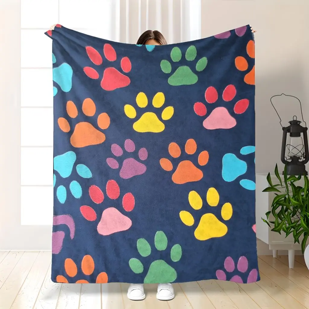 Ultra-Soft Lightweight Flannel Fleece Blanket - Breathable, Machine Washable All-Seasons Bed Cover for Bed & Sofa, No-Fuss Cozy Warm Bedspread, Ideal Gift, Flannel Plush Fleece