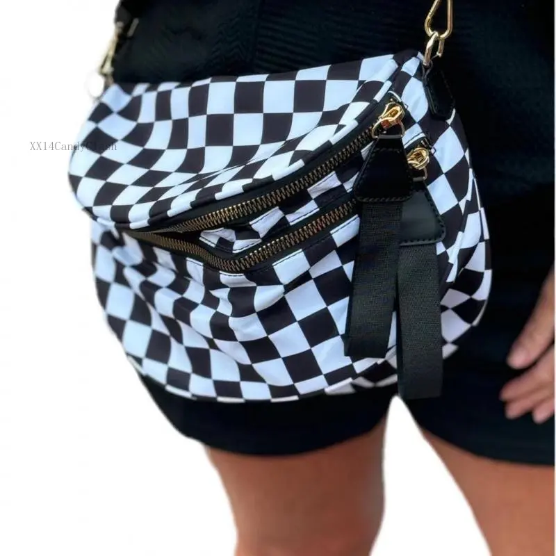 Blush Nylon Bum Bag, Crossbody Bags for Women, Sports & Outdoor Leisure Accessory DD23NeonNode, Waist Pack, Crossbody Fanny Pack, Fashion Waist PacksXX14CandyClash